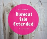 Blowout sale extended! Sept. 9-13, 2020